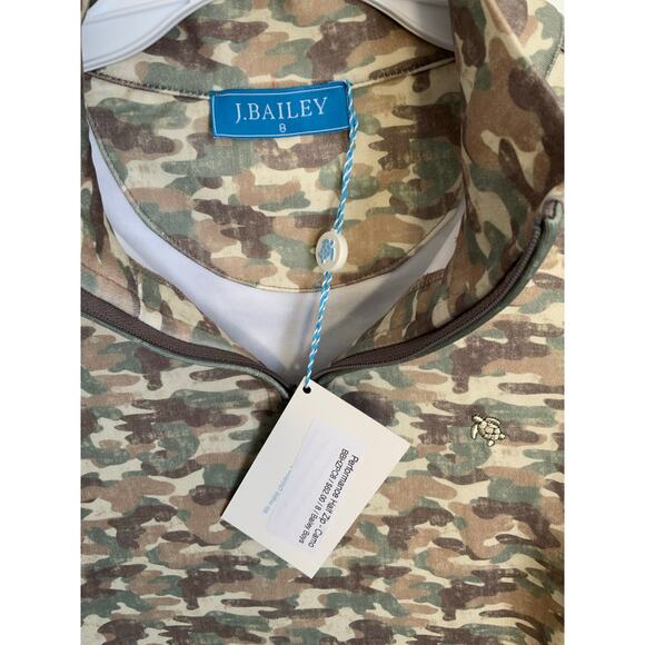 Bailey Boys Performance Half Zip - Camo NWT size 8 - Picture 6 of 7